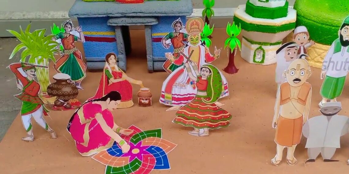 School Project – Celebration of Festival Model – Hindu Muslim Christian Samathuvam