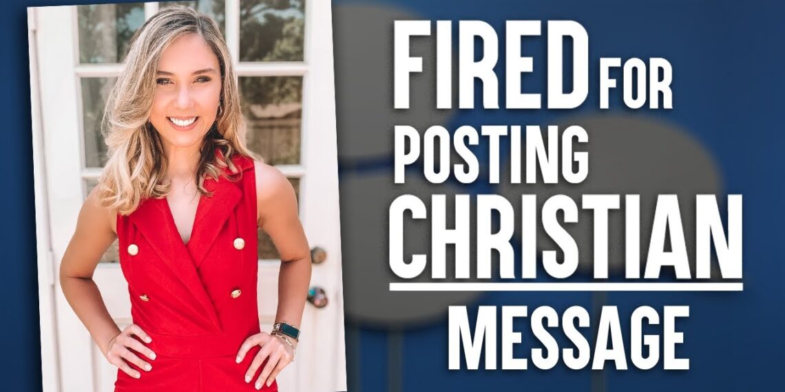 CANCEL CULTURE AT ITS WORST: Conservative FIRED for posting Christian message on Black Lives Matter