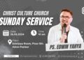 Christ Culture Church – 26 Mei 2024
