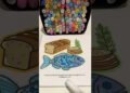 Christian Coloring Book ASMR Loaves & fish 🎣🍞 #coloringasmr #biblestudy