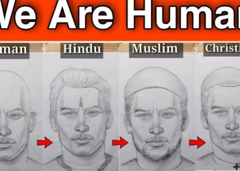 We Are Human ❤ / Hindu – Muslim – Sikh – Christian – Buddha