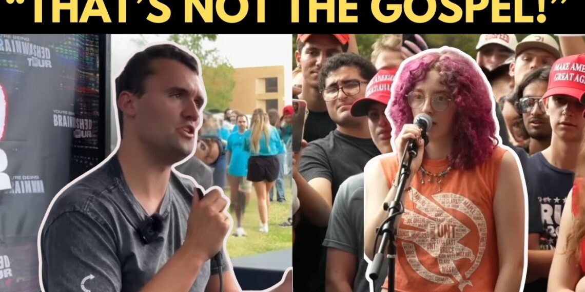Charlie Kirk Destroys Liberal Student’s False ‘Christian’ Worldview in Heated Debate