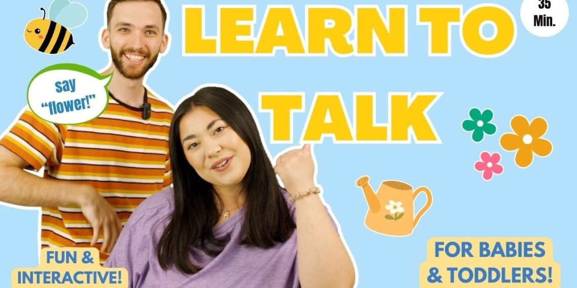 Learn To Talk For Babies & Toddlers | Fun Christian Learning Video