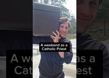 Rate my dance moves 1-10 #catholicpriest #christian #retreat