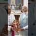 PM Modi Visits Delhi Church For Easter Celebration 🎊! #india #culture #easter