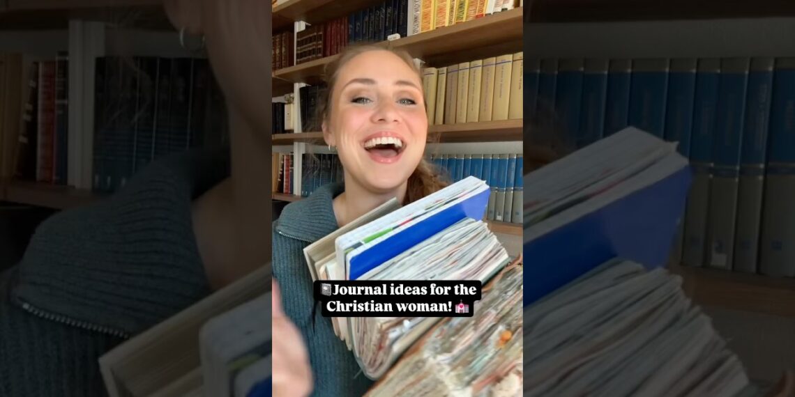 Journal ideas for Christian women
