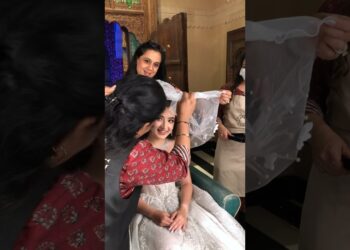 The White Bride 👑👰 Christian Bridal look by Parul Garg