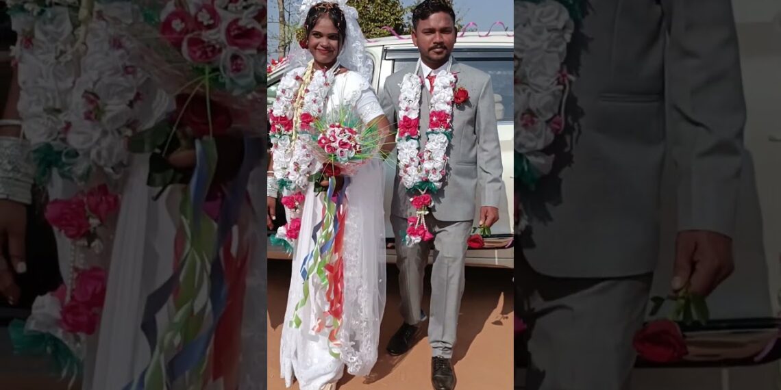 Anand Weds Salima Christian Marriage Nagpuri Marriage Short video 2025