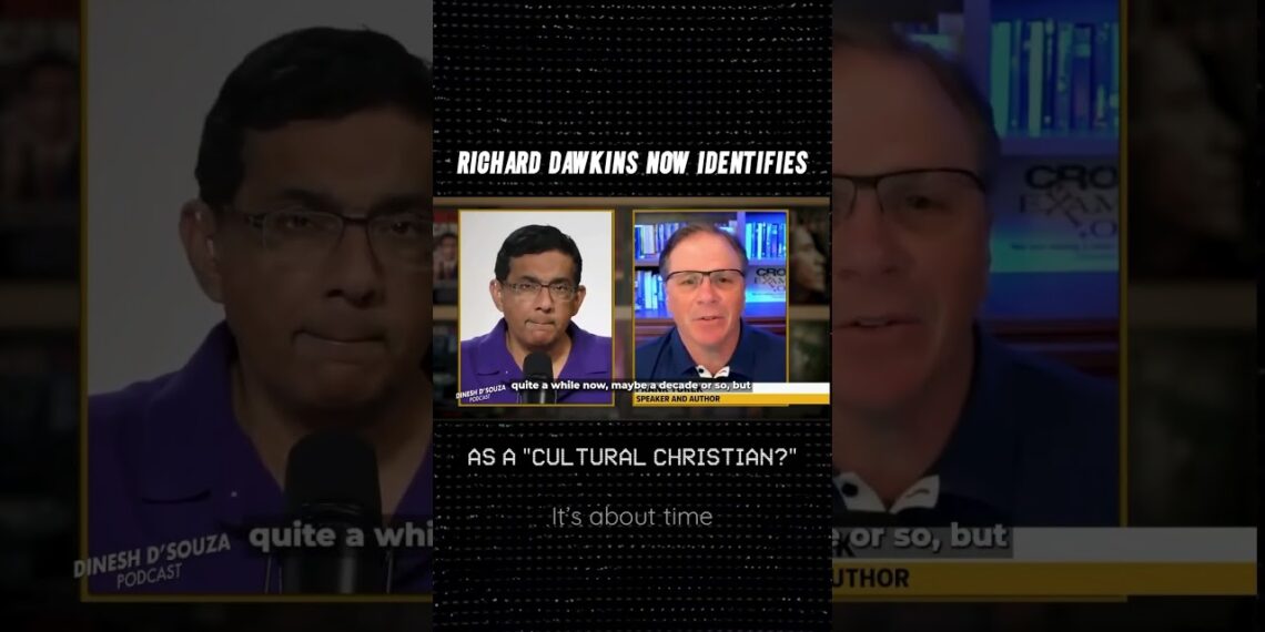 Richard Dawkins is now A cultural Christian 🤔 #frankturek #itsabouttime #salvation