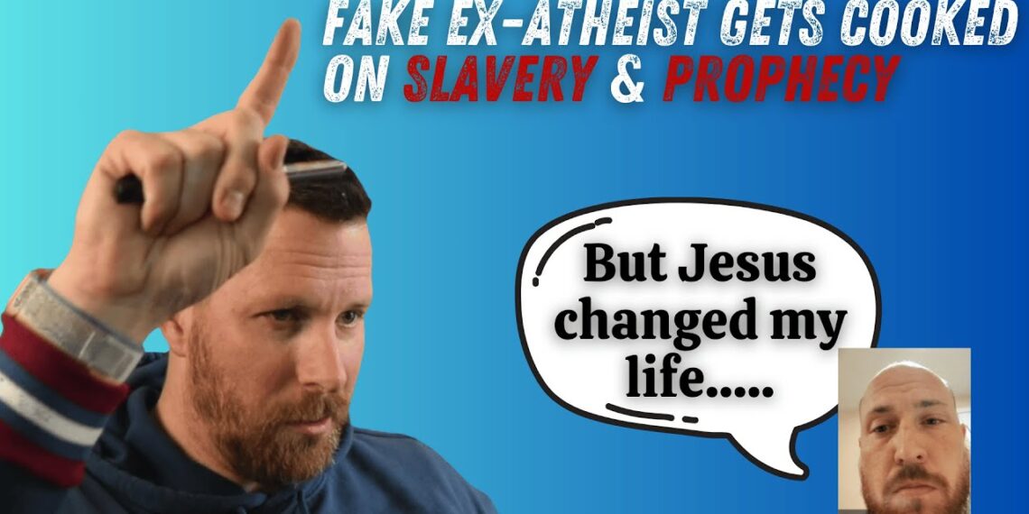 Christian tells so many lies on the bible that the lake of fire had to take him | DZ Debates