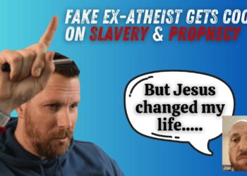 Christian tells so many lies on the bible that the lake of fire had to take him | DZ Debates