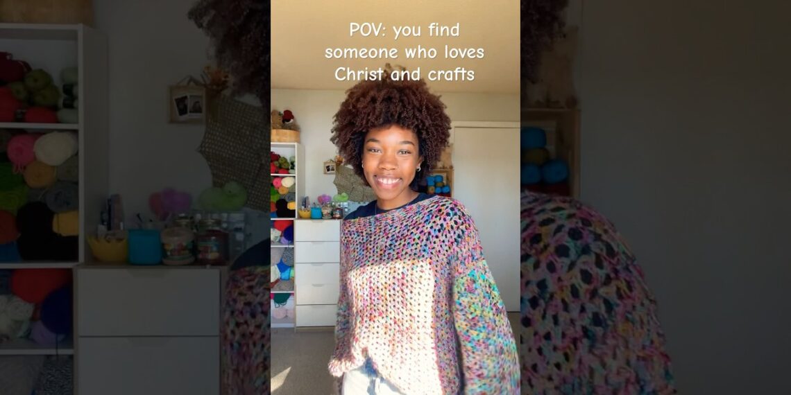 Creating for Christ ✝️🧶 #foryou #youtubeshorts #crochet #knitting #youtube #jesus #christian