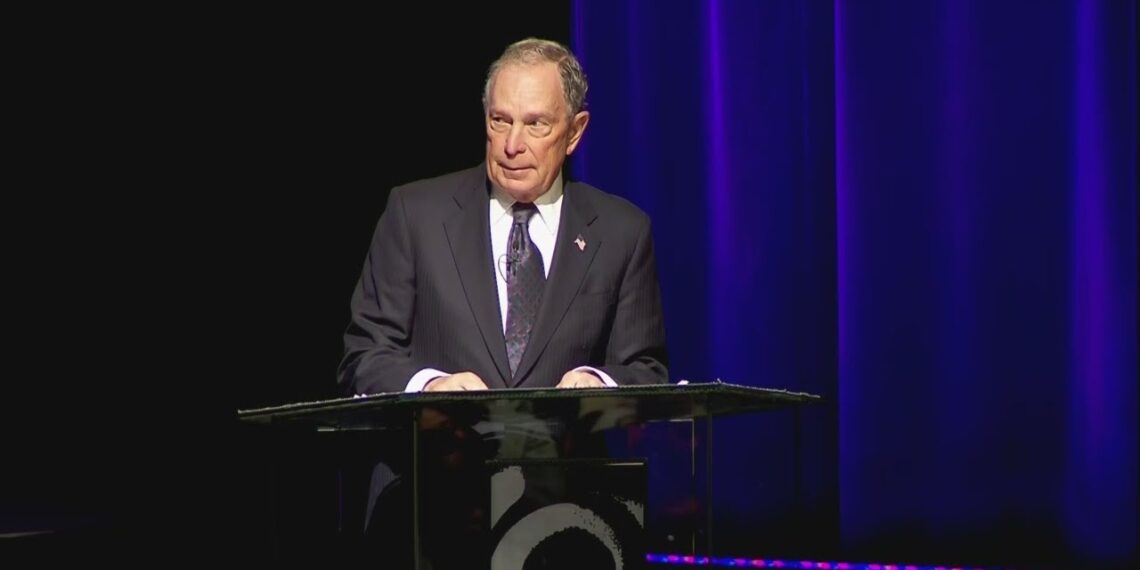 Michael Bloomberg Addresses Congregation At Christian Cultural Center In Brooklyn