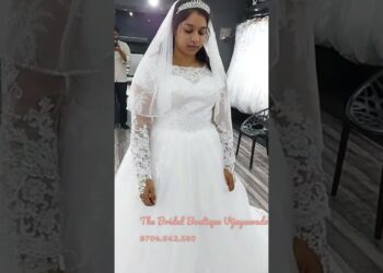 Christian wedding gowns in Vijayawada and Rajahmundry |Exclusive white wedding gowns|Ball gowns