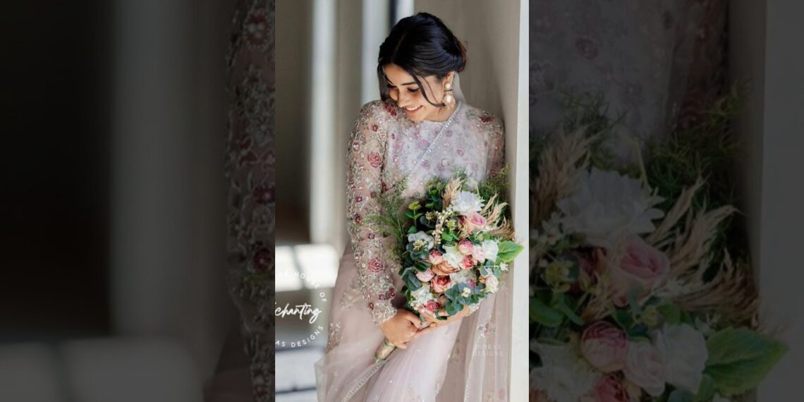 Kerala style wedding sarees #christian #wedding #shortsfeed #shortsviral #awesome #keralabride #new