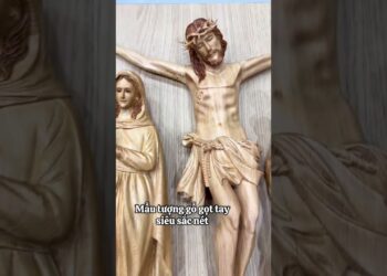 Tượng công giáo đẹp #catholic #tuonggoconggiao #tuonggodep #banthochua #tuonggotrai  6851