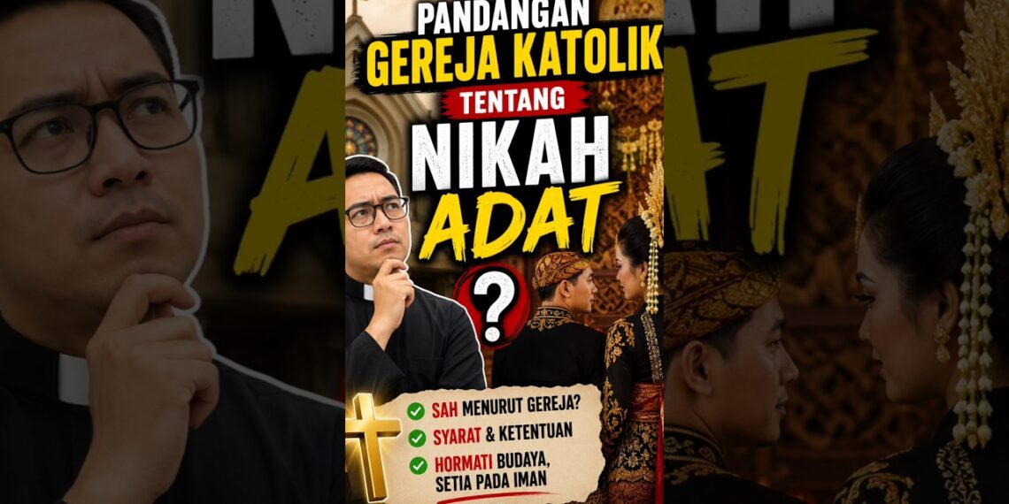 apakah nikah adat dianggap sah dalam Gereja Katolik?