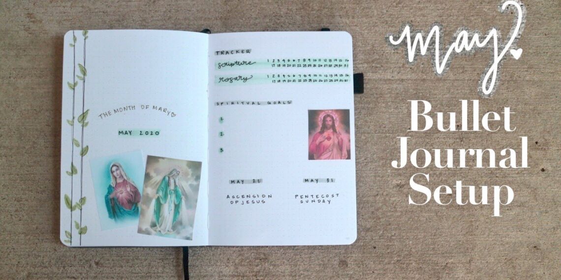 Christian Bullet Journal | MAY 2020 (Catholic Edition)