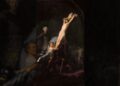 Rembrandt van Rijn. The Raising of the Cross