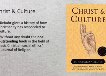 Christ & Culture Lecture 1 Introduction